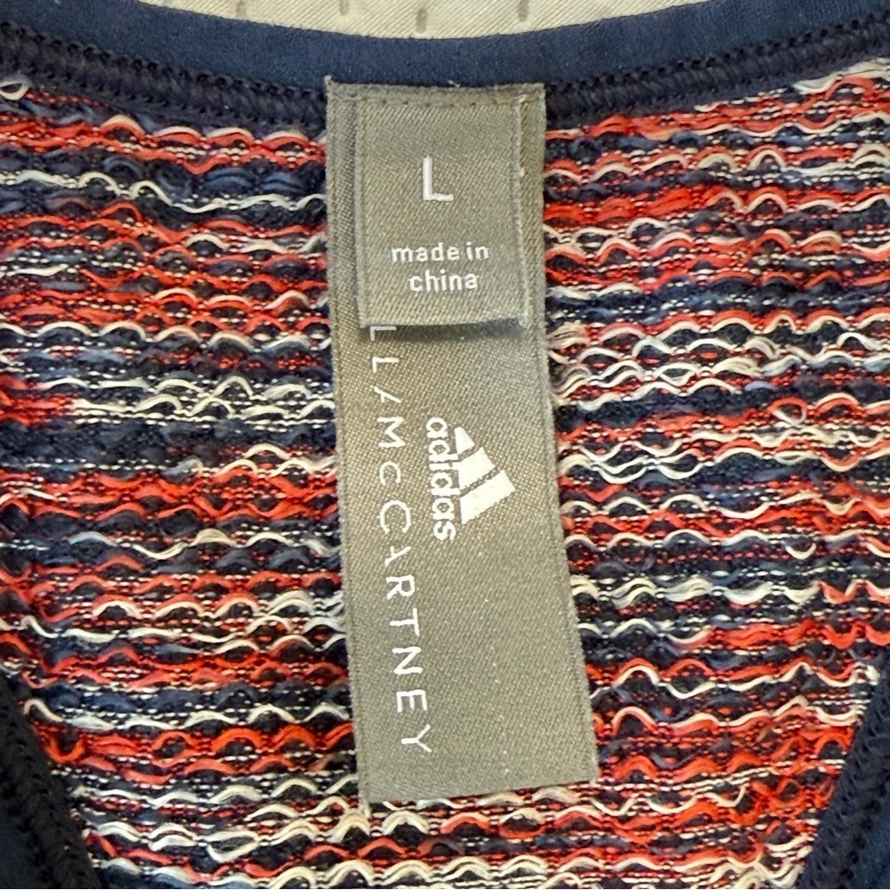 Adidas By Stella McCartney Yoga Seamless Space-dye Tank Top Size L - Picture 6 of 10